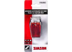 Simson Mini R&#252;cklicht LED Batterien - Transparent