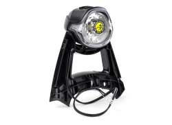 Spanninga BFT Scheinwerfer LED E-Bike 6V - Schwarz/Silber