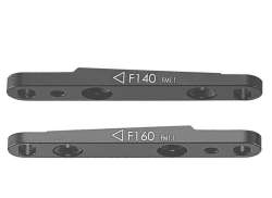 Tektro Bremsk&#246;rper Adapter FM F-5 &#216;140/160mm - Schwarz