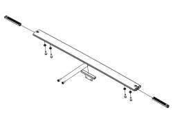 Thule Chariot 40105275 Zubeh&#246;r Crossbar-Double 17-X