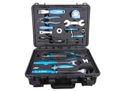 Unior Pro Werkzeugsatz + Koffer 37-Teilig - Blau/Schwarz