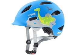 Uvex Oyo Style Kinder Fahrradhelm Mat Blauw/Dino