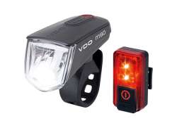 VDO &#214;ko Light M90 FL Beleuchtungssatz LED USB - Schwarz